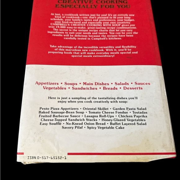 Creative Cooking with Soup Cookbook - Red and White - Picture 3 of 3